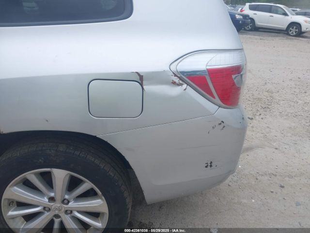 2008 TOYOTA HIGHLANDER HYBRID JTEEW44A782001382 Photo 5