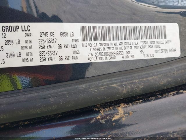 2013 CHRYSLER TOWN & COUNTRY 2C4RC1BG2DR646859 Photo 8