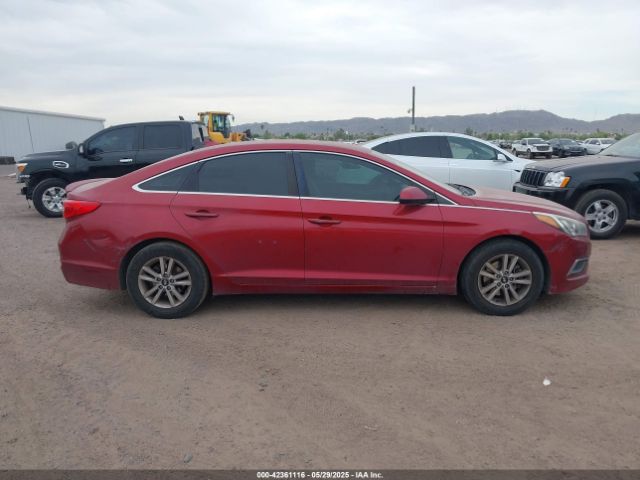 5NPE24AF2GH359955 Hyundai SONATA SE
