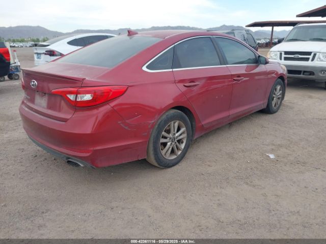 5NPE24AF2GH359955 Hyundai SONATA SE