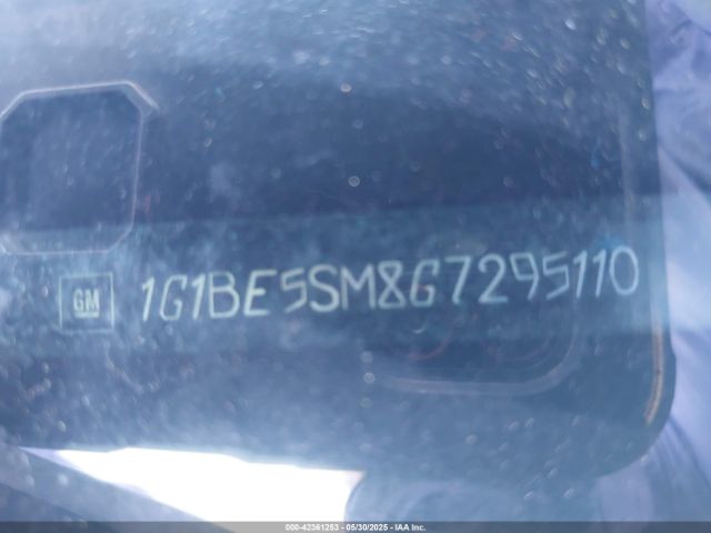 1G1BE5SM8G7295110 Chevrolet le2 - di: direct injection, alum, vvt, gen i, gmna