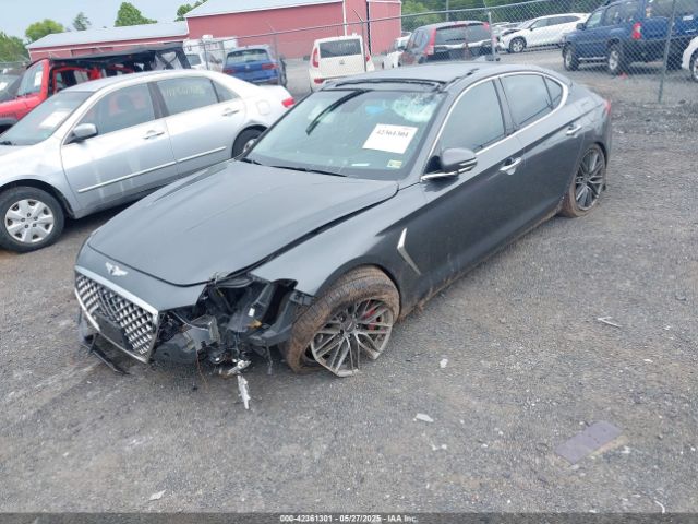 2019 GENESIS G70 KMTG34LE8KU035029 Photo 1