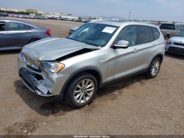2013 BMW X3 5UXWX9C52D0A18279 Photo 1