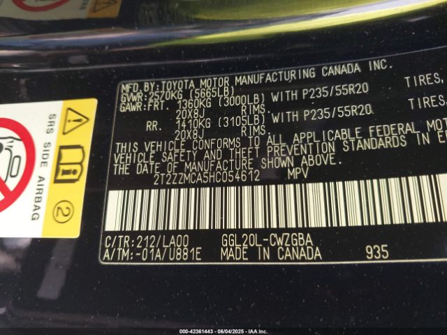 2017 LEXUS RX 350 2T2ZZMCA5HC054612 Photo 8