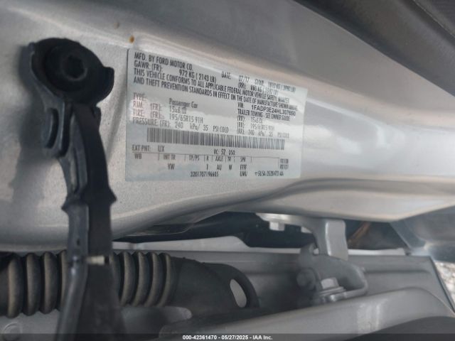 1FADP3E24HL307650 Ford FOCUS S