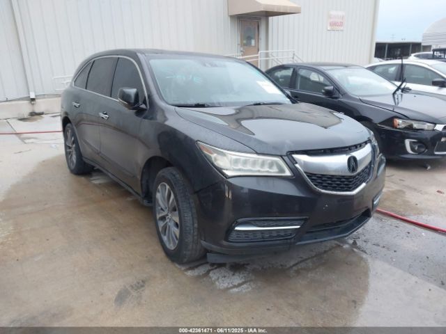 2014 ACURA MDX 5FRYD4H49EB042373 Photo 0