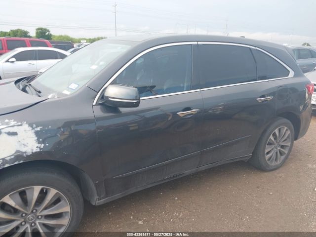 2014 ACURA MDX 5FRYD4H49EB042373 Photo 8