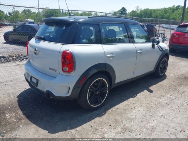 2012 MINI COOPER S COUNTRYMAN WMWZC3C58CWM26699 Photo 3