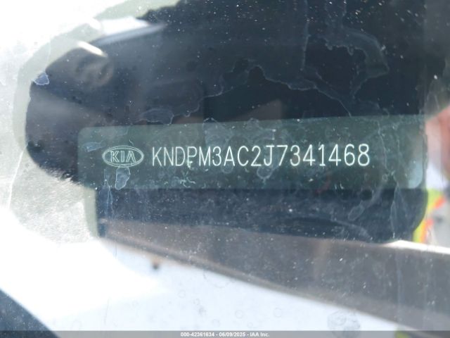 KNDPM3AC2J7341468 KIA Sportage Lx