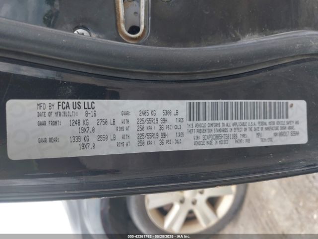 3C4PDCBB5HT501189 Dodge Journey Sxt