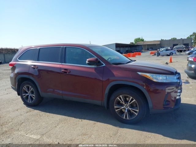 5TDZZRFH8KS294570 Toyota Highlander Le