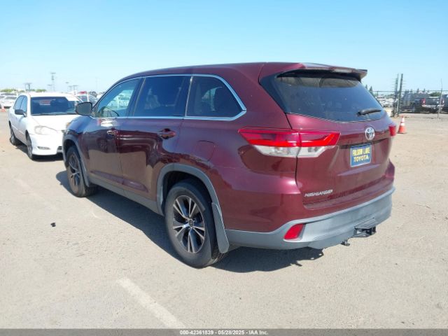 5TDZZRFH8KS294570 Toyota Highlander Le