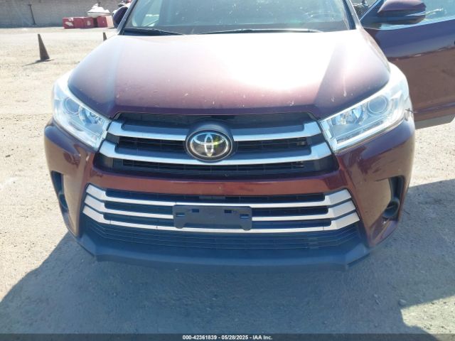 5TDZZRFH8KS294570 Toyota Highlander Le