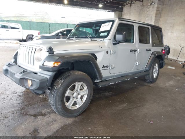 2022 JEEP WRANGLER UNLIMITED 1C4HJXDG6NW144396 Photo 1
