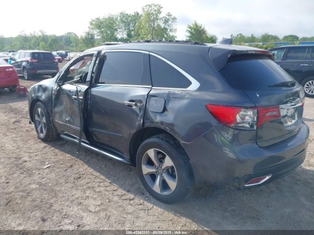 2016 ACURA MDX 5FRYD4H23GB016823 Photo 2