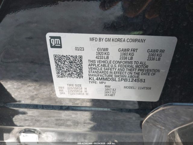 2023 BUICK ENCORE GX KL4MMDSL1PB124551 Photo 8