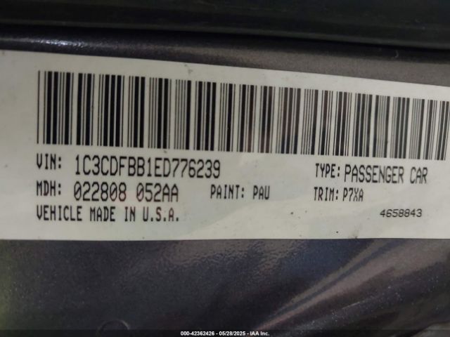 1C3CDFBB1ED776239 Dodge DART SXT