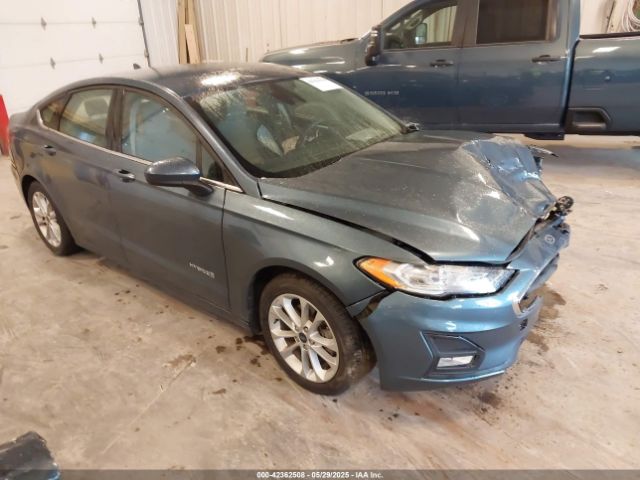 2019 FORD FUSION HYBRID 3FA6P0LUXKR100605