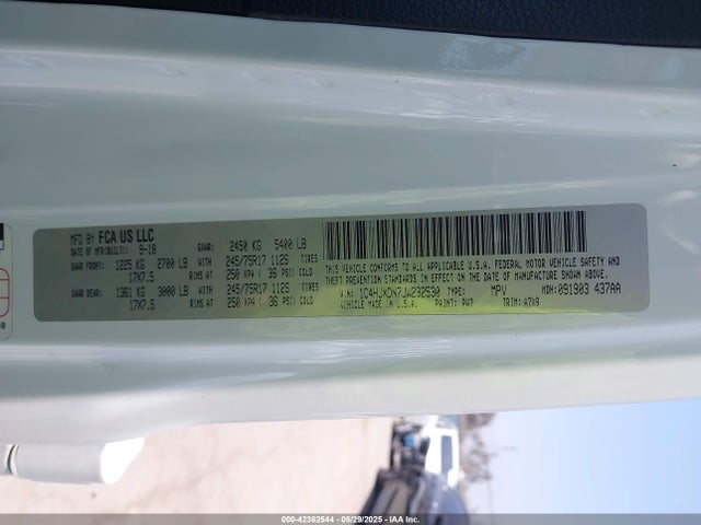 1C4HJXDN7JW232530 Jeep 2018