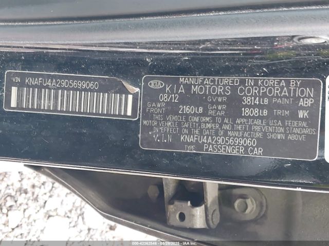 2013 KIA FORTE KNAFU4A29D5699060 Photo 8