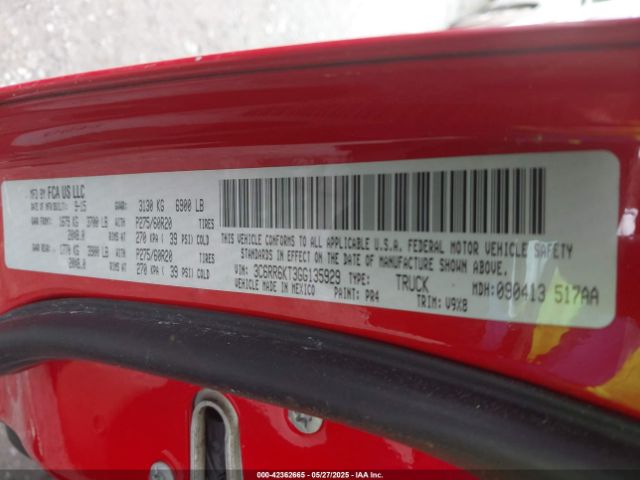 3C6RR6KT3GG135929 RAM 1500 Express