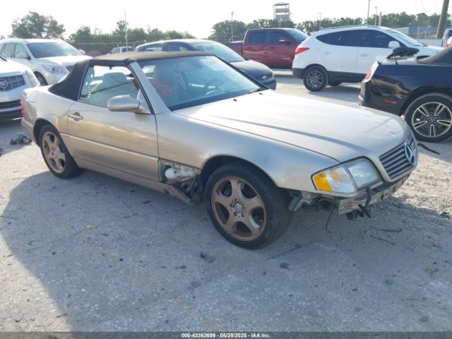 2000 MERCEDES-BENZ SL 500 WDBFA68F6YF194611