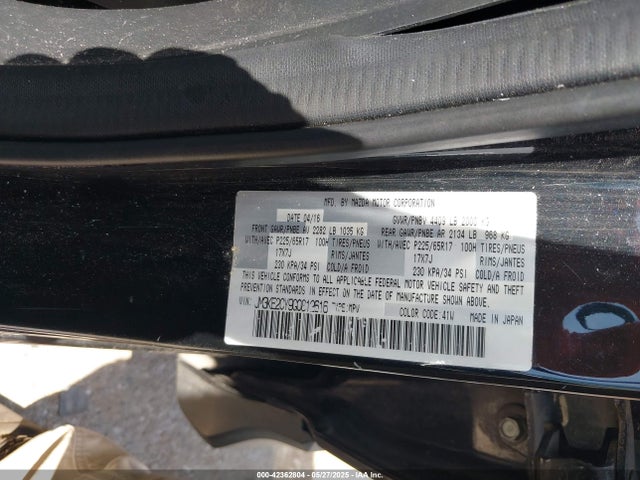 Mazda py 2016 JM3KE2CY9G0812616 Image 9