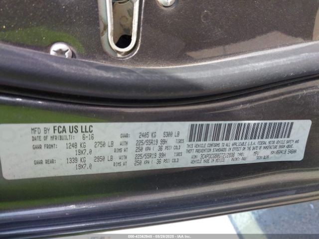 2016 DODGE JOURNEY 3C4PDCGB0GT212938 Photo 8