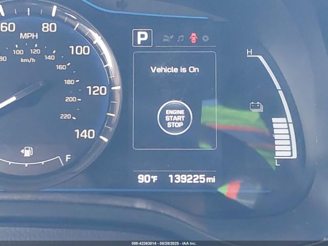 KMHC65LC6KU124652 Hyundai Ioniq Hybrid Blue
