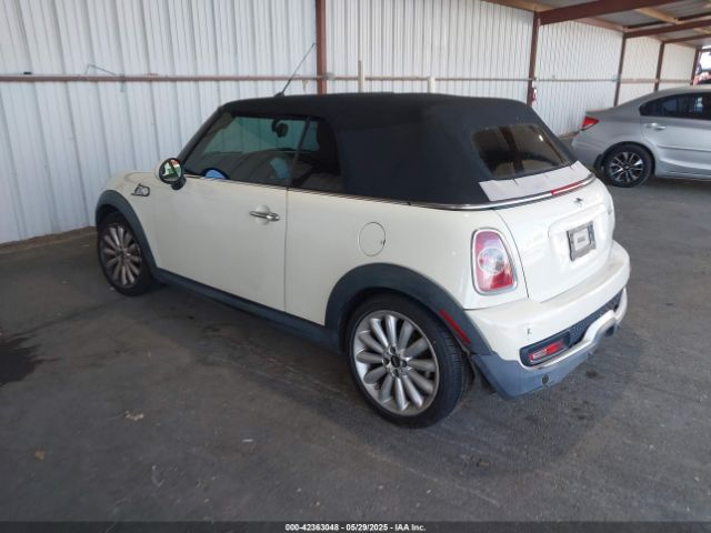 2013 MINI CONVERTIBLE WMWZP3C58DT551385 Photo 2