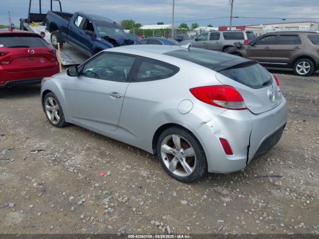 KMHTC6AD8EU182891 Hyundai Veloster Base W/black