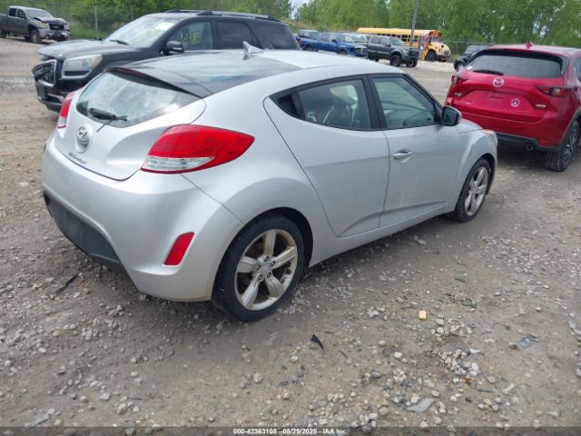 KMHTC6AD8EU182891 Hyundai Veloster Base W/black