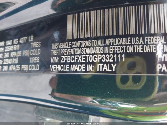 2016 FIAT 500X ZFBCFXET0GP332111 Photo 8