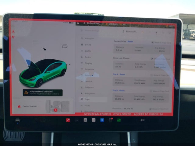 Tesla Model 3 Standard Range Plus Rear-wheel Drive/standard Range Rear-wheel Drive 2020 5YJ3E1EA6LF659311 Image 18