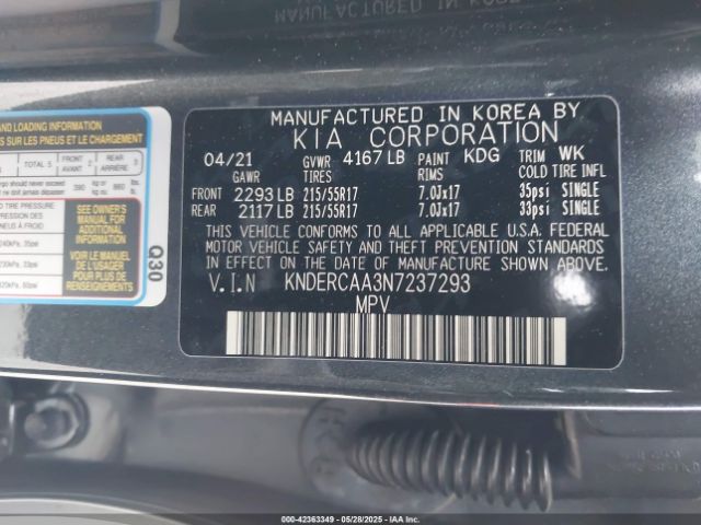 2022 KIA SELTOS KNDERCAA3N7237293 Photo 8