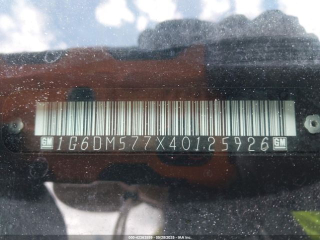 2004 CADILLAC CTS 1G6DM577X40125926 Photo 8