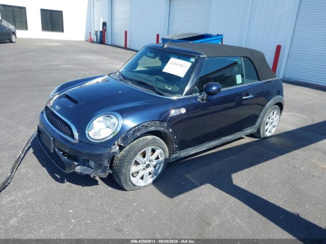 2014 MINI CONVERTIBLE WMWZP3C53ET706796 Photo 1