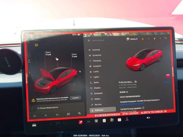 2024 TESLA MODEL 3 5YJ3E1EBXRF818333 Photo 6