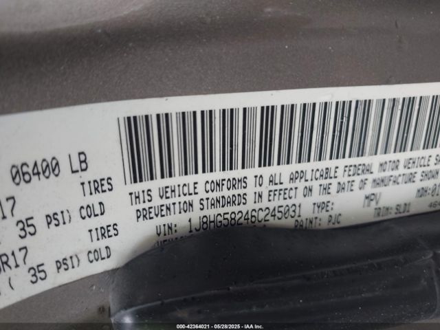2006 JEEP COMMANDER 1J8HG58246C245031 Photo 8