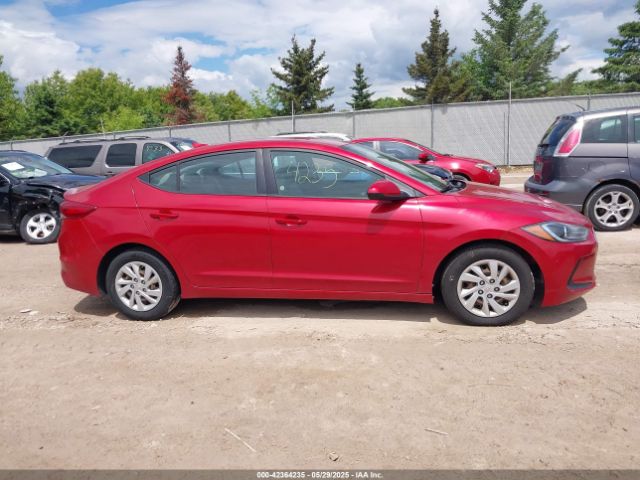 5NPD74LF1HH167096 Hyundai ELANTRA SE