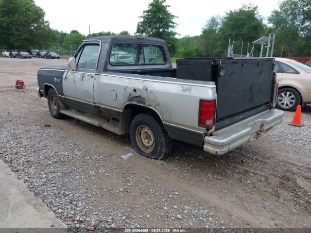 1987 DODGE D-SERIES 1B7FD14T7HS485813 Photo 2
