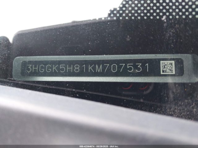 2019 HONDA FIT 3HGGK5H81KM707531 Photo 8