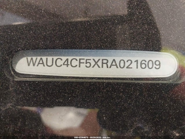 2024 AUDI S5 SPORTBACK WAUC4CF5XRA021609 Photo 8