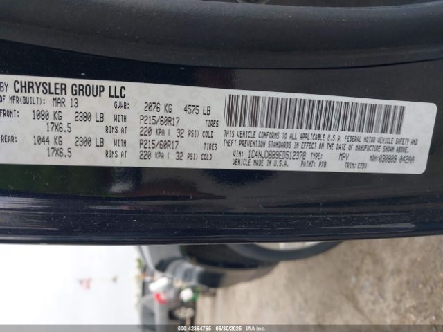 1C4NJDBB9ED512378 Jeep Compass Sport