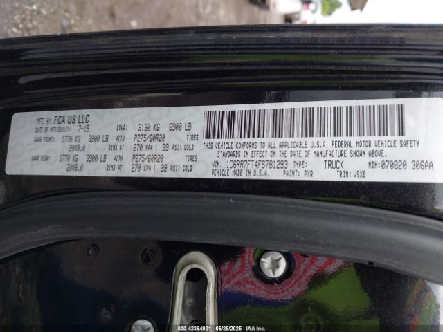 1C6RR7FT4FS781293 RAM 1500 Express
