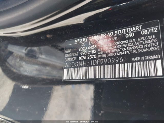 2013 MERCEDES-BENZ C 250 WDDGJ4HB1DF990996 Photo 8