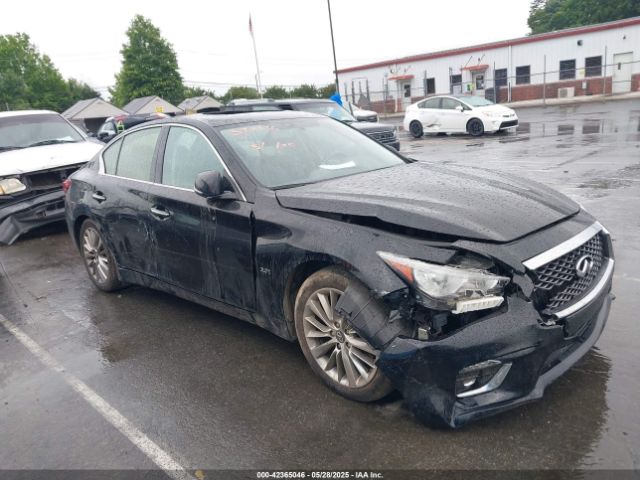 2020 Infiniti Q50 Luxe მანქანა იყიდება აუქციონზე, vin: JN1EV7AP3LM207722, აუქციონის ნომერი: 42365046