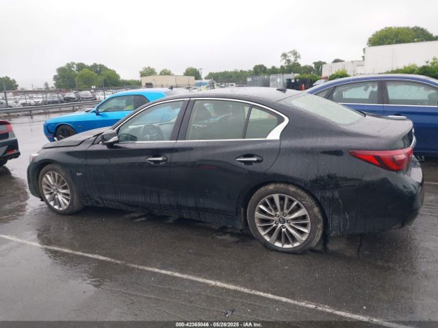 2020 Infiniti Q50 Luxe მანქანა იყიდება აუქციონზე, vin: JN1EV7AP3LM207722, აუქციონის ნომერი: 42365046