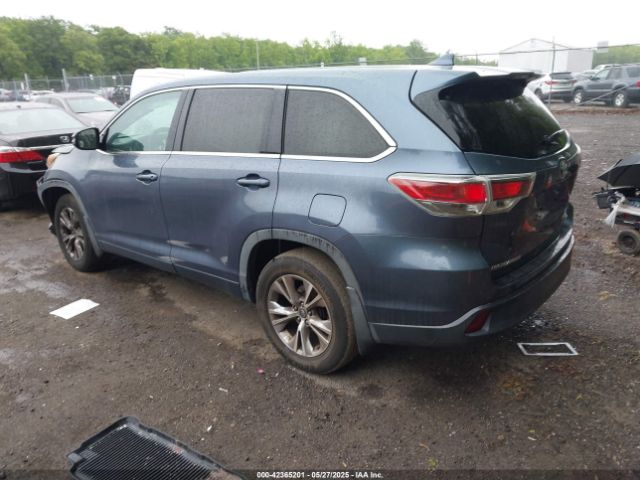 2016 TOYOTA HIGHLANDER 5TDBKRFH1GS347994 Photo 2