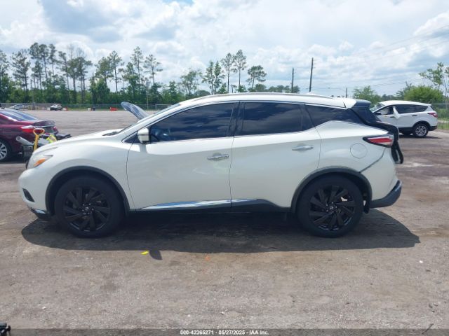 5N1AZ2MH2HN157514 Nissan Murano Platinum/s/sl/sv